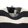 Secondhand Lanvin Black and White Stripe Top