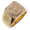 Monogram Ring Signet - '10s Second-hand