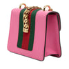 Gucci Mini Calfskin Web Sylvie Chain Crossbody Secondhand