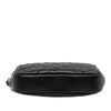 Chanel CC Quilted Caviar Camellia Pouch Secondhand
