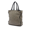 Bottega Veneta Nappa Intrecciato Houndstooth Vertical Tote Secondhand