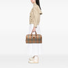 Burberry Haymarket Check Canvas Travel Bag Secondhand