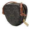 Celine Micro Triomphe Coated Canvas Heart Crossbody Secondhand