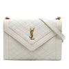 Secondhand Saint Laurent Quilted Lambskin Monogram Gaby Crossbody