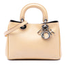 Dior Mini Metallic Leather Diorissimo Satchel Secondhand