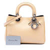 Dior Mini Metallic Leather Diorissimo Satchel Secondhand