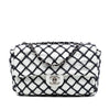 Chanel Jumbo Lambskin Canebiers Net Flap Secondhand