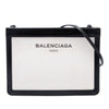 Balenciaga Canvas Navy Pochette Crossbody Secondhand