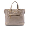 Prada Vitello Shine Front Pocket Convertible Tote Secondhand