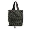 Fendi Zucca Canvas and Nylon Foldable Tote Secondhand
