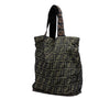 Fendi Zucca Canvas and Nylon Foldable Tote Secondhand