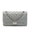 Chanel Quilted Metallic Aged Calfskin Reissue 2.55 Double Flap 227 Secondhand