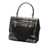Prada Tartan Saffiano Trimmed Tessuto Satchel Secondhand