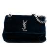 Secondhand Saint Laurent Small Velvet Monogram West Hollywood Crossbody