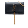 Secondhand Saint Laurent Small Smooth Calfskin Monogram Kate Tassel Crossbody