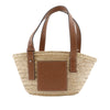 LOEWE Small Raffia Basket Tote Secondhand