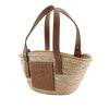 LOEWE Small Raffia Basket Tote Secondhand
