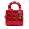 Dior Mini Patent Cannage Lady Dior Secondhand