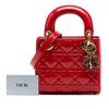 Dior Mini Patent Cannage Lady Dior Secondhand