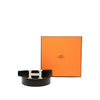 Secondhand Hermès Swift and Togo Constance H Guillochee Reversible Belt