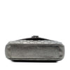 Saint Laurent Medium Iridescent Calfskin Triquilt Monogram College Bag Secondhand
