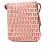Fendi Zucchino Canvas Flap Crossbody Secondhand