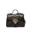 Gucci Mini GG Marmont Matelasse Calfskin Top Handle Bag Secondhand