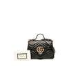 Gucci Mini GG Marmont Matelasse Calfskin Top Handle Bag Secondhand