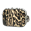 Burberry Leopard Printed Leather Camera Bag Secondhand