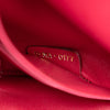Dior Leather Convertible Flap Shoulder Bag Secondhand