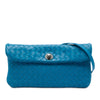 Bottega Veneta Mini Nappa Intrecciato Turn Lock Crossbody Secondhand
