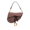 Secondhand Dior Oblique Canvas Saddle Bag