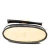 Chloé Tricolor Croc Embossed Leather Aby Lock Satchel Secondhand
