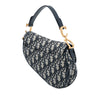 Secondhand Dior Mini Oblique Canvas Saddle Bag