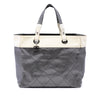 Chanel Medium Quilted Coated Canvas Paris Biarritz Tote Secondhand