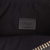 Fendi Fila Mania Multicolor Zucca Embossed Leather Clutch Secondhand