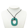 Secondhand Hermès Lacquered Isthme Pop Pendant Necklace PM