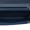 Chanel Printed Denim and Calfskin Gabrielle Wallet On Chain Secondhand
