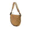 Gucci Metallic Embossed Calfskin Pelham Studded Hobo Secondhand