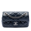 Chanel Small Glazed Calfskin Duo Color Flap Secondhand
