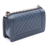 Chanel Old Medium Quilted Caviar Boy Flap Secondhand