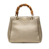 Gucci Mini Calfskin Bamboo Shopper Satchel Secondhand