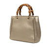 Gucci Mini Calfskin Bamboo Shopper Satchel Secondhand