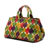 Prada Canvas Canapa Stampata Tote Secondhand
