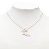 Dior Brass I Love Dior Heart and Arrow Pendant Necklace Secondhand