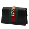 Gucci Super Mini Leather Sylvie Chain Crossbody Secondhand