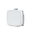 Chanel Patent Goatskin Make Up Box Clutch With Chain Secondhand