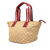 Gucci GG Canvas Web Tote Secondhand
