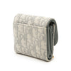 Secondhand Dior Oblique Canvas Saddle Lotus Wallet