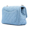 Chanel Mini Square Classic Denim Pearl Crush Single Flap Secondhand
